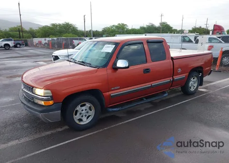 2001 Chevrolet Silverado 1500 Ls из США, поврежденный, VIN 2GCEC19T111138880